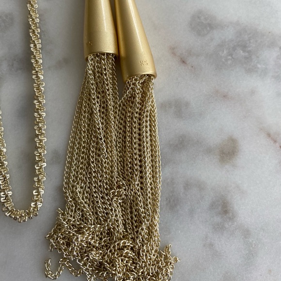 Kendra Scott Phara necklace. Gold. NWOT - Picture 4 of 4